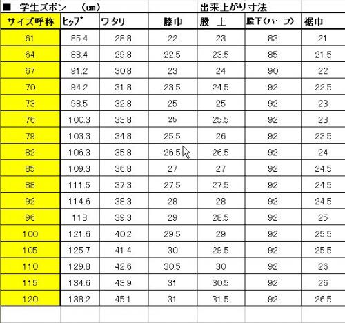 【新品未使用】富士ヨット 冬用学生ズボン W67 総丈84 股下62 標準型