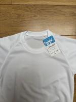 半袖クルーネックシャツ   白